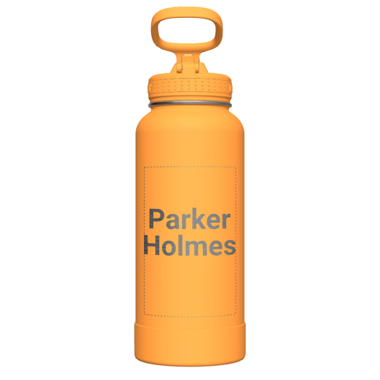 Honeycomb Actives Water Bottle With Straw Lid - customized