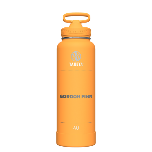 Honeycomb Actives Water Bottle With Straw Lid - customized