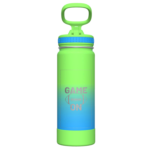 Actives Ombre Water Bottle With Straw Lid - customized