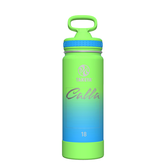 Actives Ombre Water Bottle With Straw Lid - customized