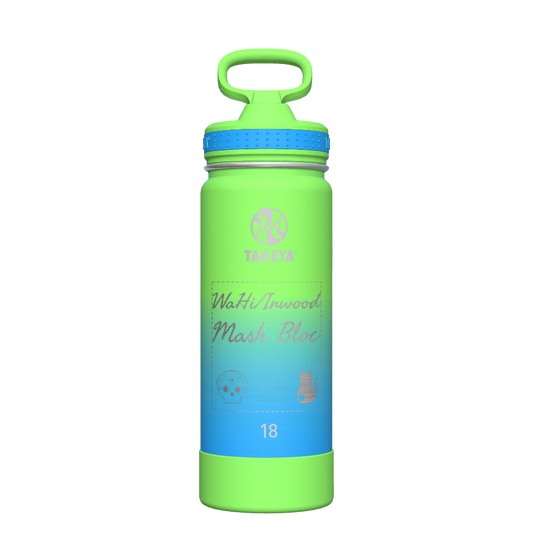 Actives Ombre Water Bottle With Straw Lid - customized