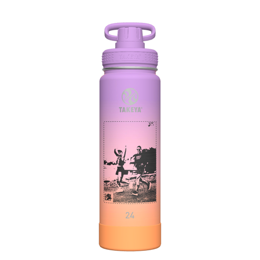 Actives Ombre Water Bottle With Spout Lid - customized