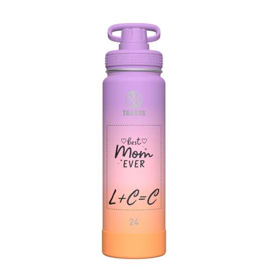 Actives Ombre Water Bottle With Spout Lid - customized