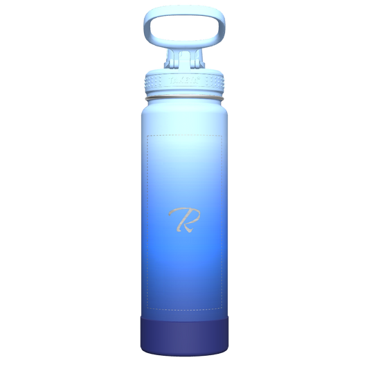 Actives Ombre Water Bottle With Spout Lid - customized