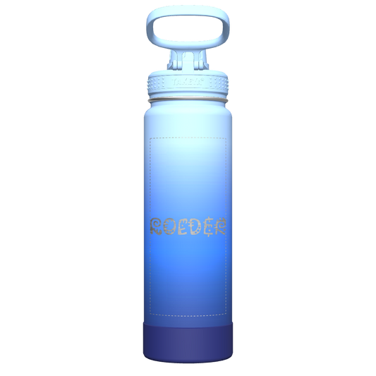 Actives Ombre Water Bottle With Spout Lid - customized