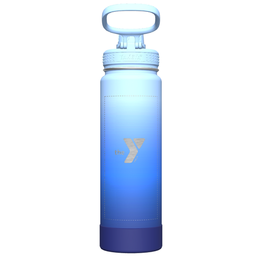 Actives Ombre Water Bottle With Spout Lid - customized