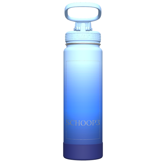 Actives Ombre Water Bottle With Spout Lid - customized