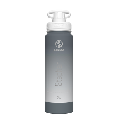 Actives Ombre Water Bottle With Spout Lid - customized