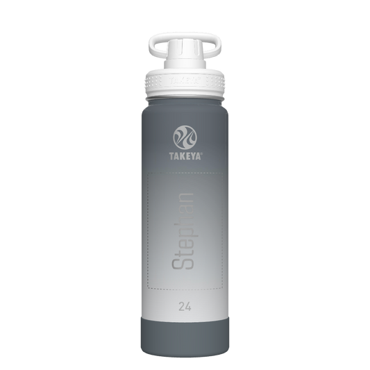 Actives Ombre Water Bottle With Spout Lid - customized