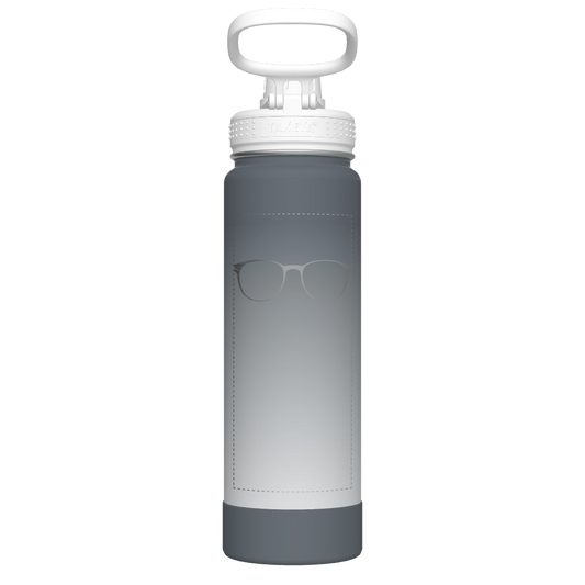 Actives Ombre Water Bottle With Spout Lid - customized