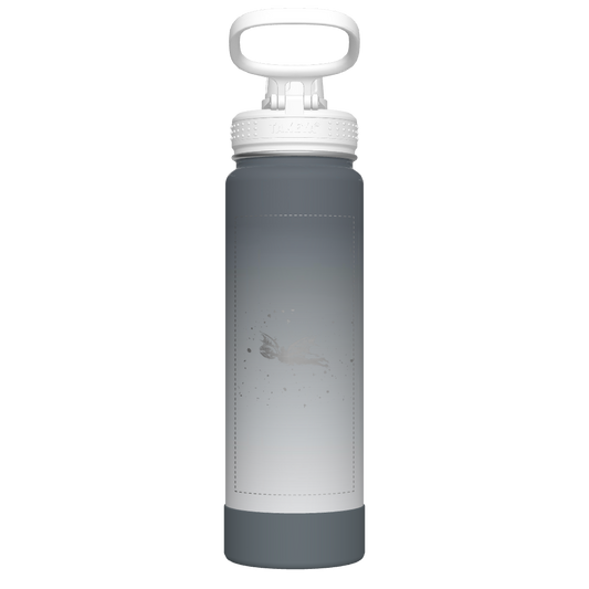 Actives Ombre Water Bottle With Spout Lid - customized