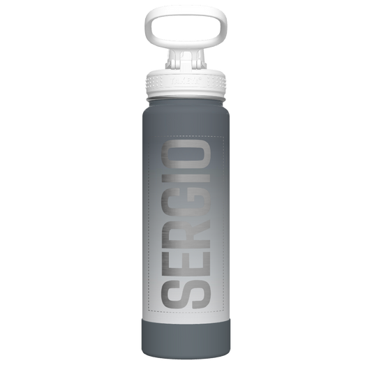 Actives Ombre Water Bottle With Spout Lid - customized