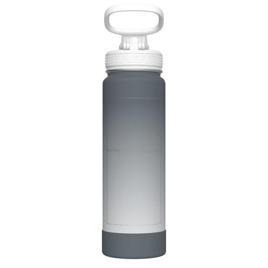 Actives Ombre Water Bottle With Spout Lid - customized