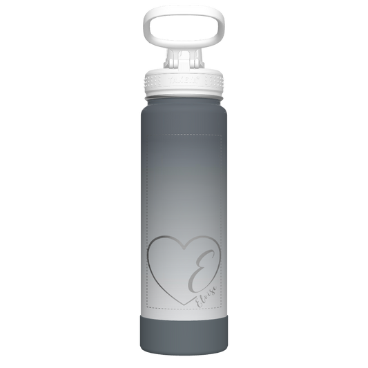 Actives Ombre Water Bottle With Spout Lid - customized