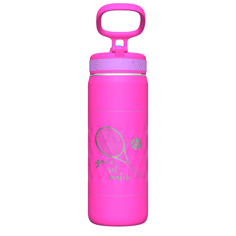 Kids Sport Water Bottle with Straw Lid - customized