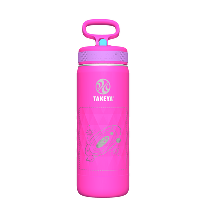 Kids Sport Water Bottle with Straw Lid - customized