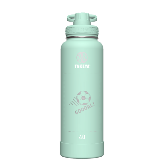 Actives Water Bottle With Spout Lid - customized