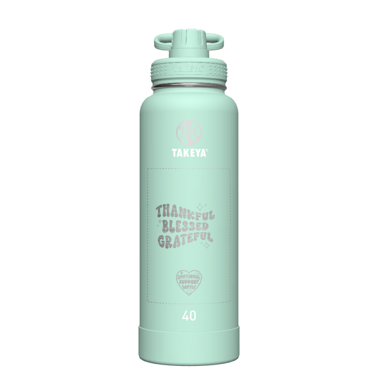 Actives Water Bottle With Spout Lid - customized