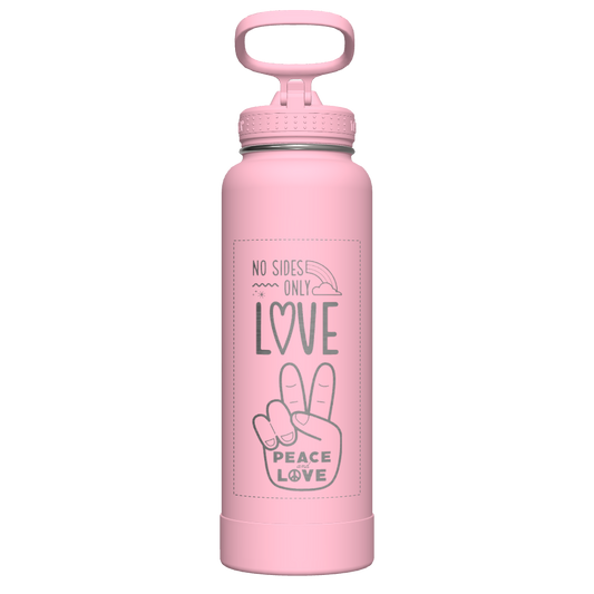 Actives Water Bottle With Straw Lid - customized