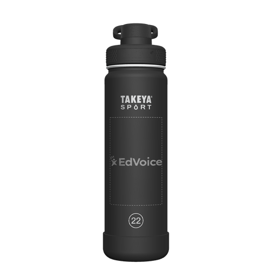 Sport Water Bottle With Spout Lid - customized
