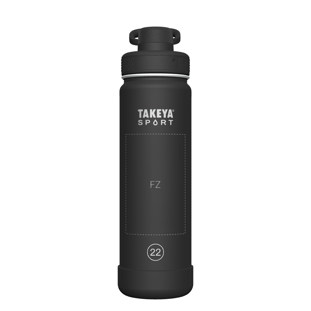 Sport Water Bottle With Spout Lid - customized