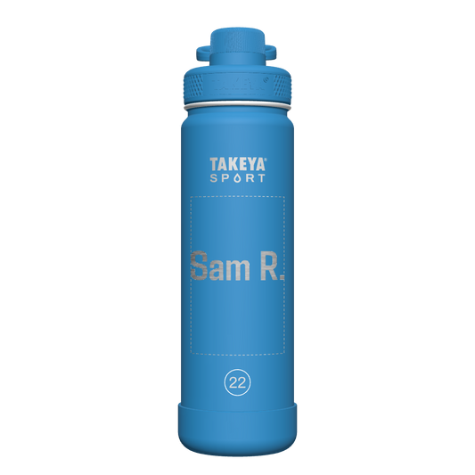 Sport Water Bottle With Spout Lid - customized