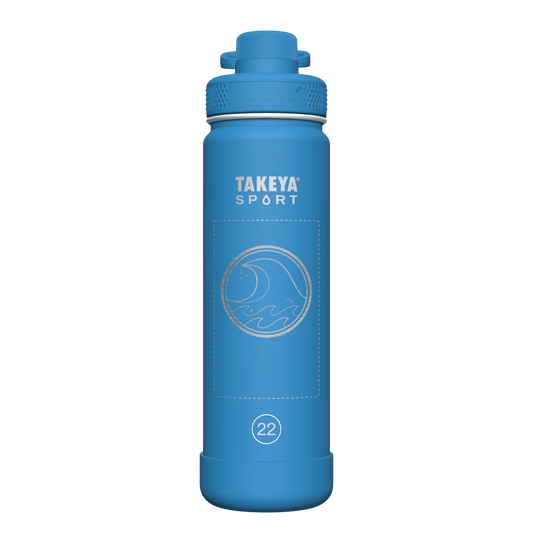Sport Water Bottle With Spout Lid - customized