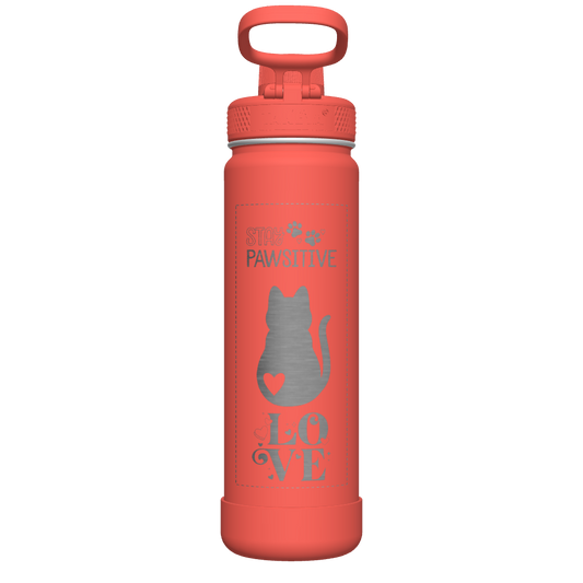 Sport Water Bottle With Spout Lid - customized