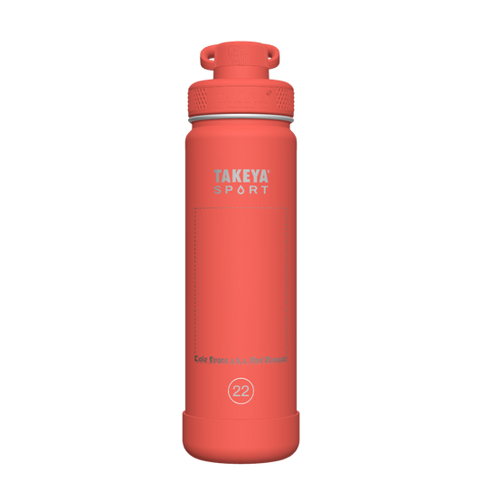 Sport Water Bottle With Spout Lid - customized