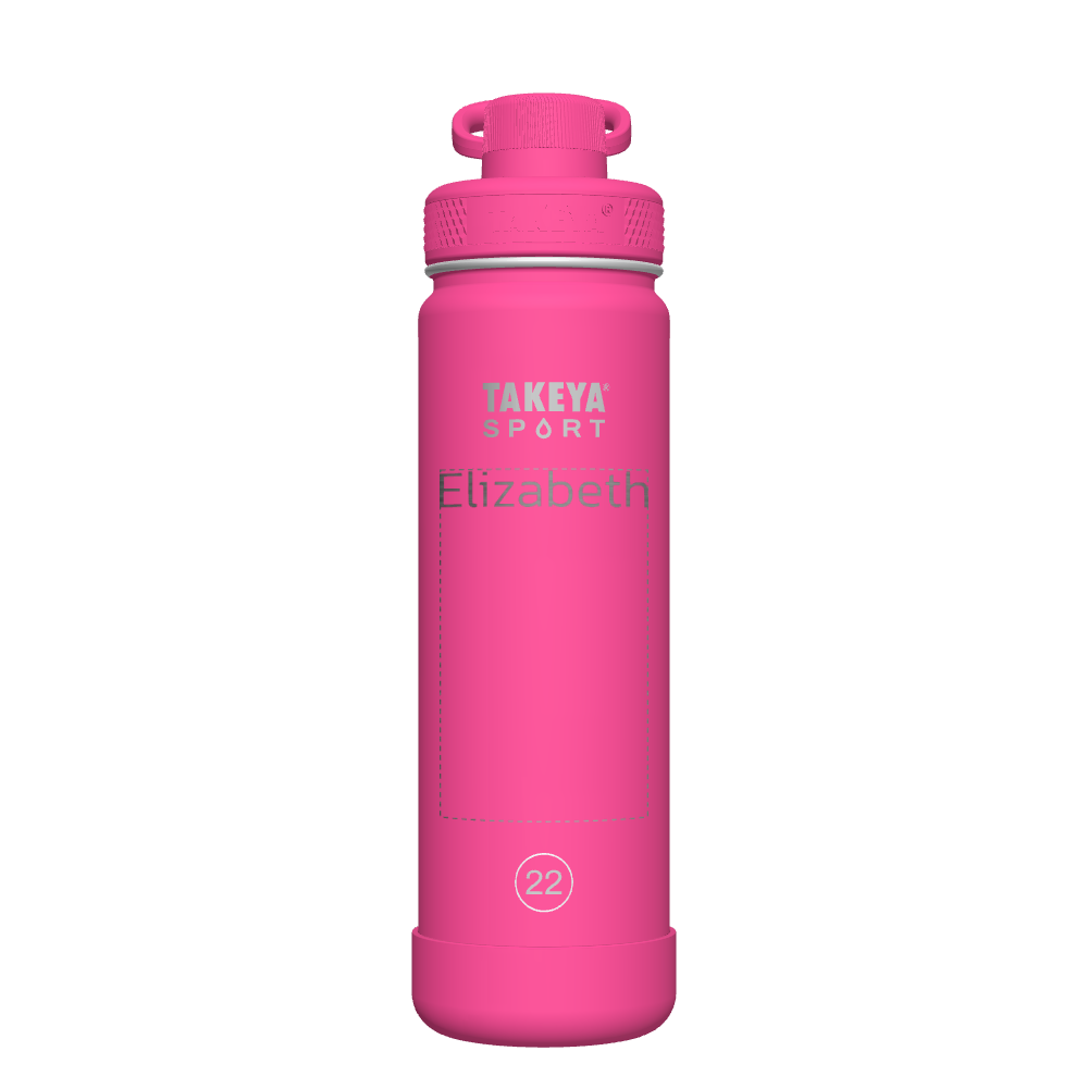 Sport Water Bottle With Spout Lid - customized