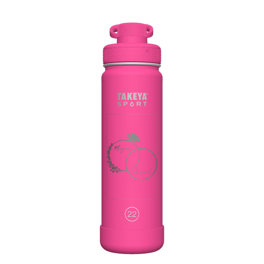 Sport Water Bottle With Spout Lid - customized