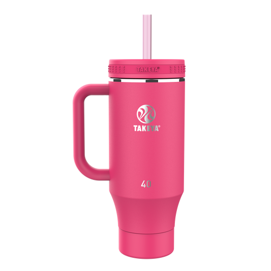 40 oz Straw Tumbler With Handle