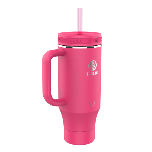 40 oz Straw Tumbler With Handle