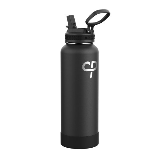 CP Signature Pickleball Water Bottle with Straw Lid
