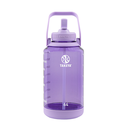 Tritan Motivational Water Bottle with Straw Lid