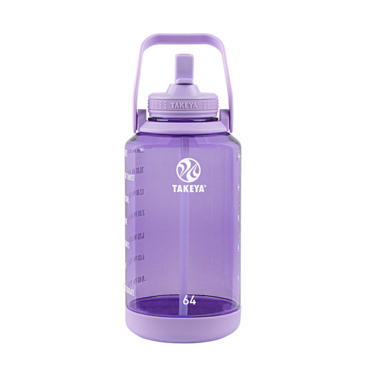 Tritan Motivational Water Bottle with Straw Lid