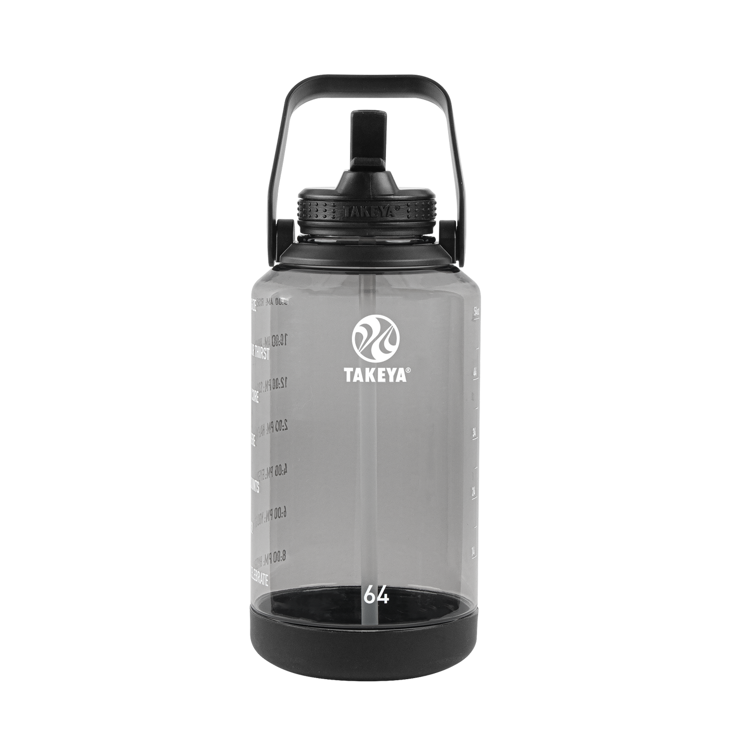 Tritan Motivational Water Bottle with Straw Lid