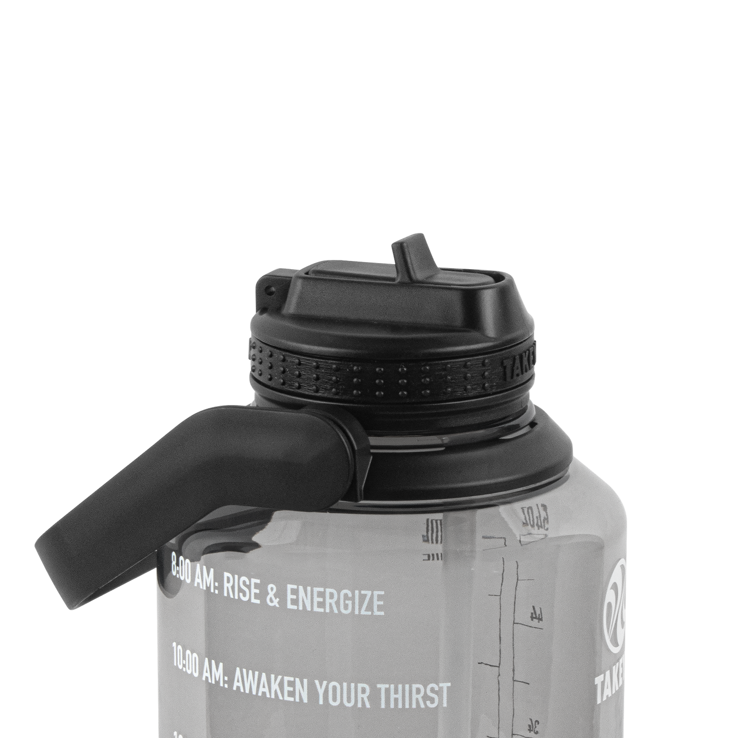 Tritan Motivational Water Bottle with Straw Lid