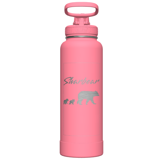 Actives Water Bottle With Spout Lid - customized