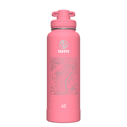 Actives Water Bottle With Spout Lid - customized