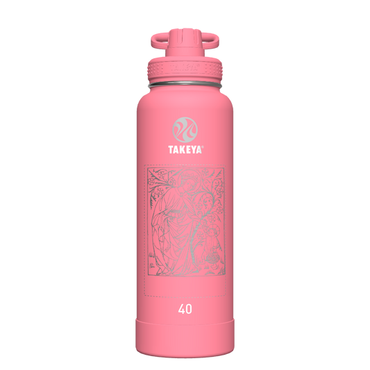 Actives Water Bottle With Spout Lid - customized