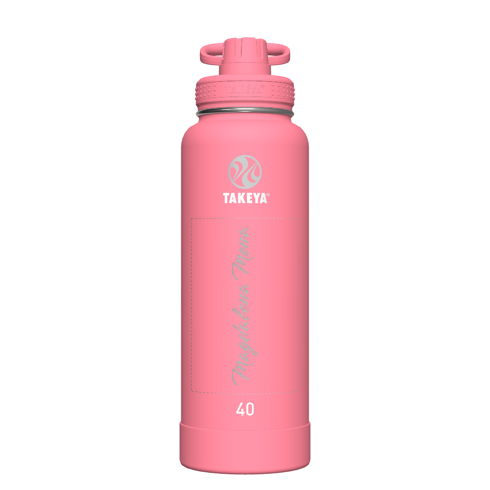 Actives Water Bottle With Spout Lid - customized