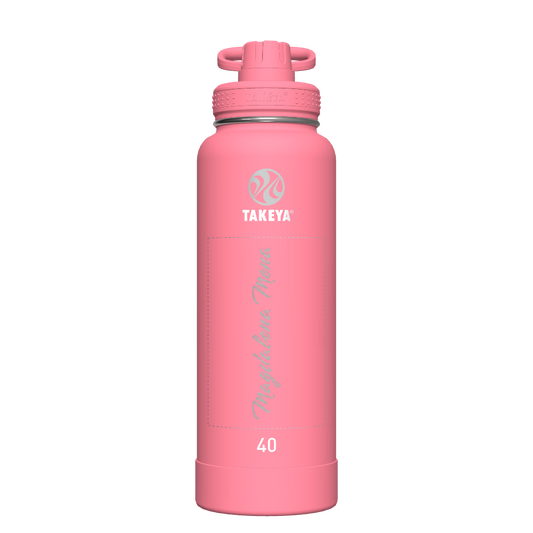 Actives Water Bottle With Spout Lid - customized
