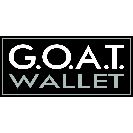 G.O.A.T Wallet: Leather Wallet with Steel Money Clip