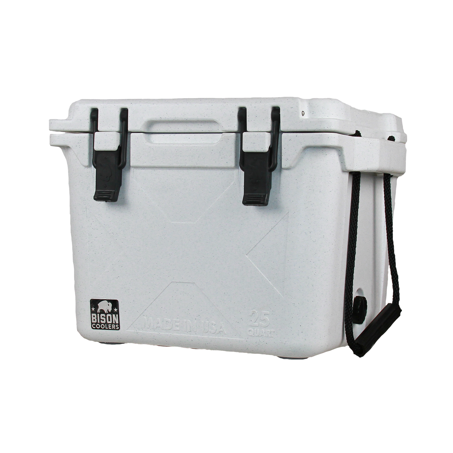 White 25 QT Bison Cooler