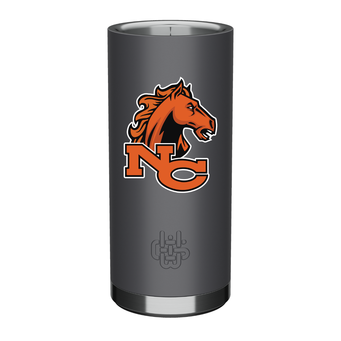 NCHS Bronc Head - 12oz Slim Can Cooler