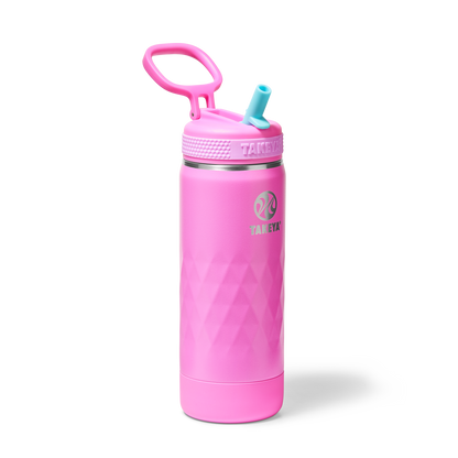 Kids Sport Water Bottle with Straw Lid