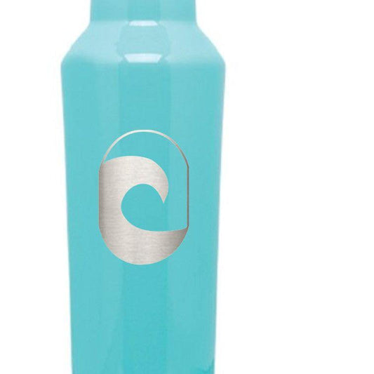 Corkcicle 20 oz Sport Canteen - Turquoise - Perfect Etch