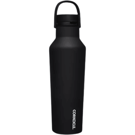 Corkcicle 20oz Series A Sport Canteen - Midnight Black - Perfect Etch