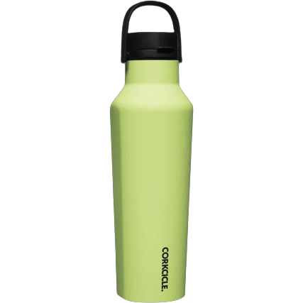 Corkcicle 20oz Sport Canteen in Citron - Stay Hydrated in Style - Perfect Etch